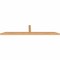 Ekena Millwork Portland Smooth Timber Gable Bracket, Western Red Cedar, 96"W x 20"H x 3 1/2"D x 3 1/2"F, 5/12 Pitch GBW096X20X0404POR00SWR - alternate 4